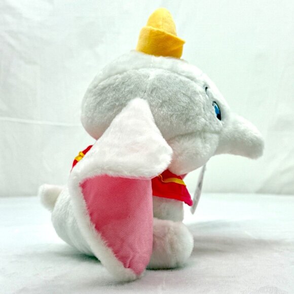 Disney Store Japan 10" White Dumbo Plush Toy Tag Attached - Picture 4 of 11